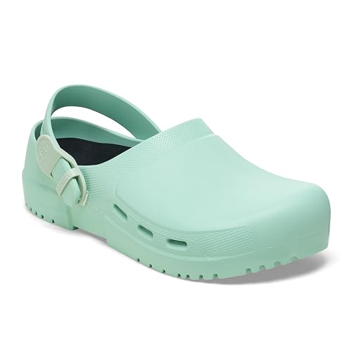 Birkenstock PU-Clogs Birki Air 2.0 Matcha Mintgrün 41 von Birkenstock