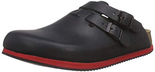 Birkenstock Professional Kay Leder Softfootbed, Herren Clogs, Schwarz (Black), 39 EU von BIRKENSTOCK