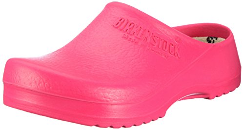 BIRKENSTOCK PU-Clog Super-Birki, Weite normal, Größe 35, Raspberry Sorbet 068651-35 (Damen-/Herren-PU-Clog Gartenclog Gummischuh Küchenschuhe Küchenschuh Gummischuhe Gartenclogs Gartenschuhe) von BIRKENSTOCK