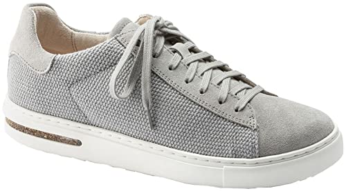 Birkenstock Unisex Bend Sneaker, Whale Gray Canvas/Suede, Size 41 EU (8-8.5 M US Men/10-10.5 M US Women) von BIRKENSTOCK