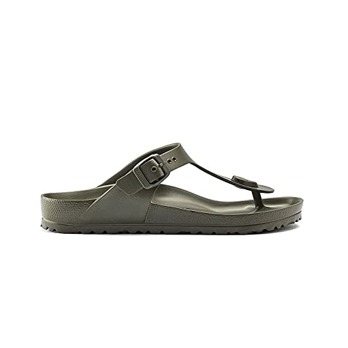 BIRKENSTOCK Unisex Gizeh Sandale, Khaki, 39 EU von BIRKENSTOCK