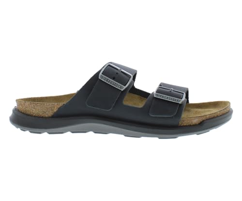 Birkenstock Women's Arizona CT Sandals, Black Oil Leather, Women 10 von BIRKENSTOCK