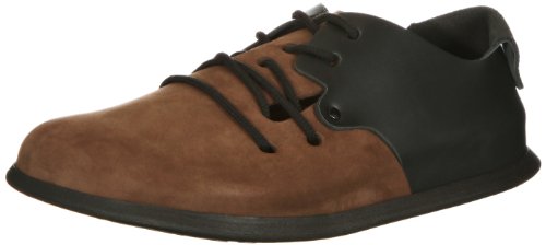 Birkenstock montana 299583, Unisex-Erwachsene Schnürhalbschuhe, Mehrfarbig (Mocca /schwarz), EU 42 von BIRKENSTOCK