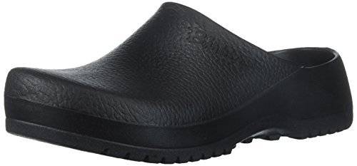 Birki 's SUPER BIRKI Unisex Clogs, Schwarz 42 EU (8 UK) von Birkenstock