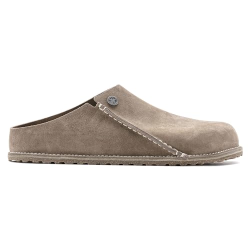 BIRKENSTOCK Zermatt - Herren Slipper und Leder von Frauen 43/Gray Taupe-N von Birkenstock