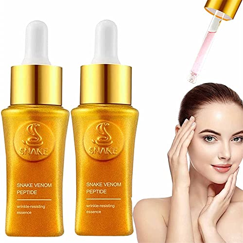 2Pcs Hemiko Snake Venom Serum,Hemiko Snake Venom Peptide Serum,Anti-wrinkle Face Cream For Women,Anti-wrinkle and Pore Shrinking for All Skin Types,Reduces Wrinkles(30ml) von BIRKIM