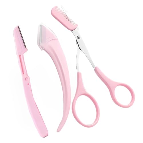 BIRLOZA Augenbrauen Schere Augenbrauenschere mit Kamm Augenbrauenbürste Augenbrauenkamm Augenbrauenschneider Edelstahl Beauty Augenbrauentrimmer Shaper Scissors Bürste Trimmer für Frauen und Männer BIRLOZA Augenbrauen Schere Augenbrauenschere mit Kamm Augenbrauenbürste Augenbrauenkamm Augenbrauenschneider Edelstahl Beauty Augenbrauentrimmer Shaper Scissors Bürste Trimmer für Frauen und Männer von BIRLOZA