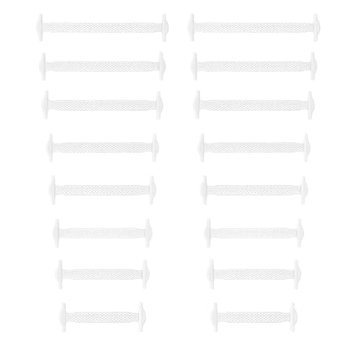 BIRLOZA Fun Laces Elastische Silikon Schnürsenkel Ohne Binden für hohe und niedrige Schuhe Kinder und Erwachsene von BIRLOZA