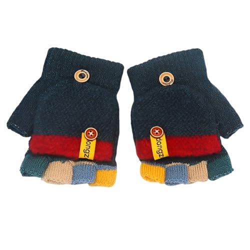 BIRLOZA Herbst und Winter Baby Warme Handschuhe Kind Gestrickte Fäustlinge 3-6 Jahre alt von BIRLOZA
