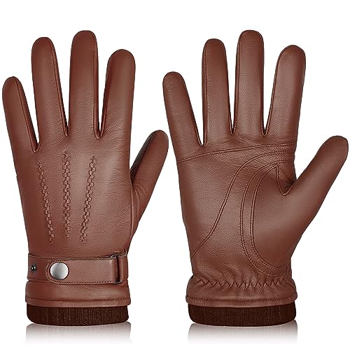 BISON DENIM Herren Echtleder Handschuhe Hohe Qualität Warmes Wollfutter Lederhandschuhe Smartphone Touch Funktion Herbst & Winter BISON DENIM Herren Echtleder Handschuhe Hohe Qualität Warmes Wollfutter Lederhandschuhe Smartphone Touch Funktion Herbst & Winter von BISON DENIM