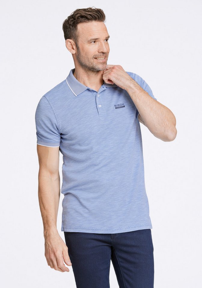 BISON Poloshirt BISON Poloshirt von BISON