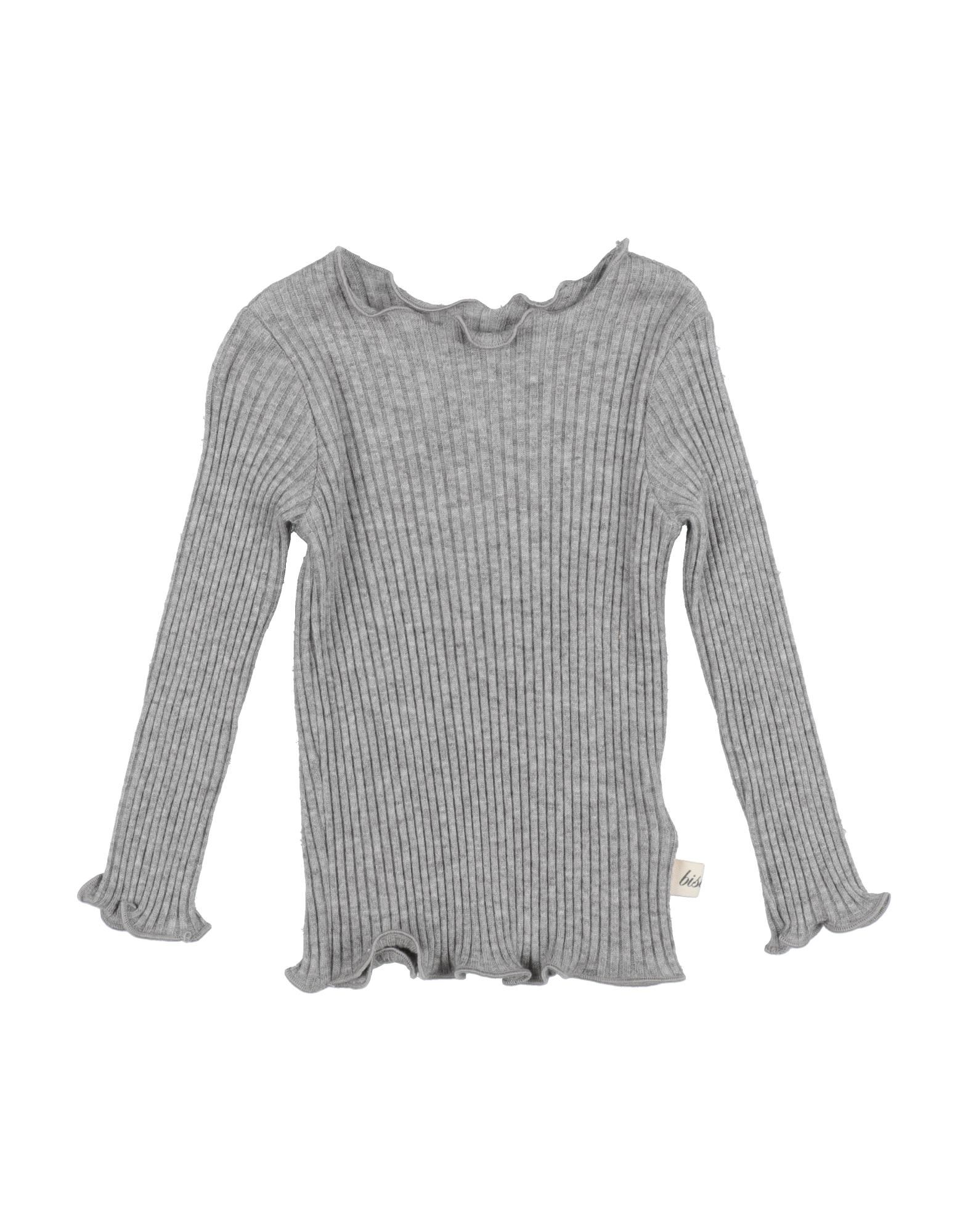 BISOUS Pullover Kinder Hellgrau von BISOUS