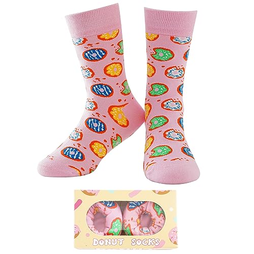 BISOUSOX Kinder Socken für Mädchen und Jungen Bunte Socken Mädchen Baumwolle Kindersocken Atmungsaktiv Lustige Socken als Geschenk von BISOUSOX