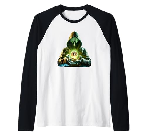 Herren Bitcoin BTC Cryptocurrency Satoshi Raglan von BITCOIN BTC CRYPTOCURRENCY Check out my store.