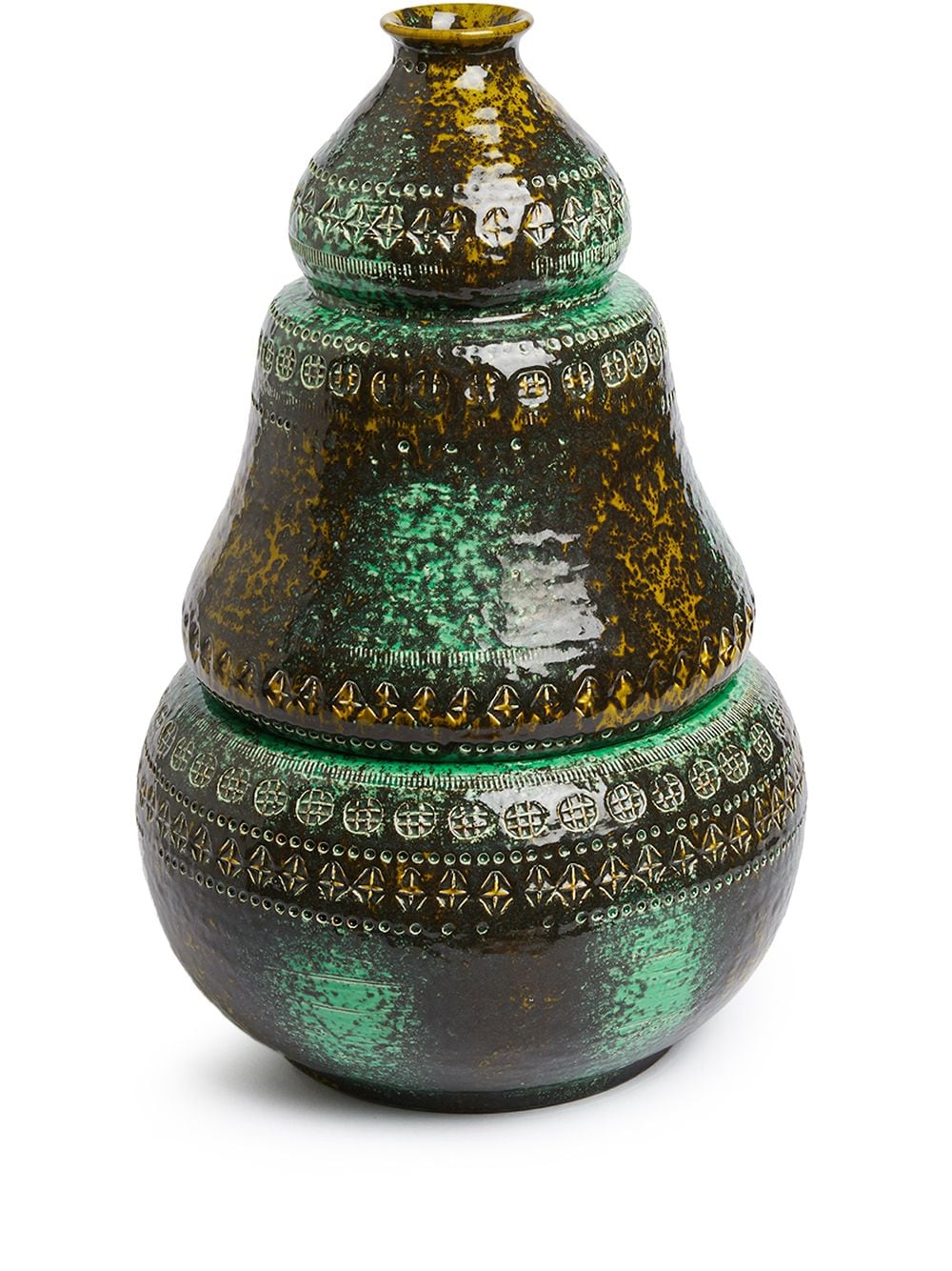 Bitossi Home Zweiteilige Vase - Grün von Bitossi Home