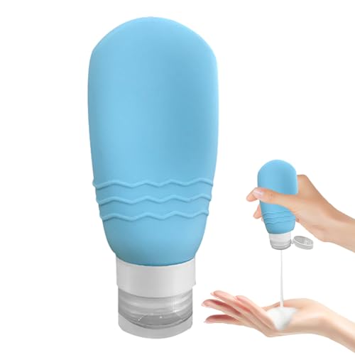 Reiseflaschen für Toilettenartikel | Umweltfreundliche Lotion-Nachfüllflaschen - Kosmetikzubehör für Gesichtsreiniger, Duschgel, Lotion, Handcreme Bittu von BITTU