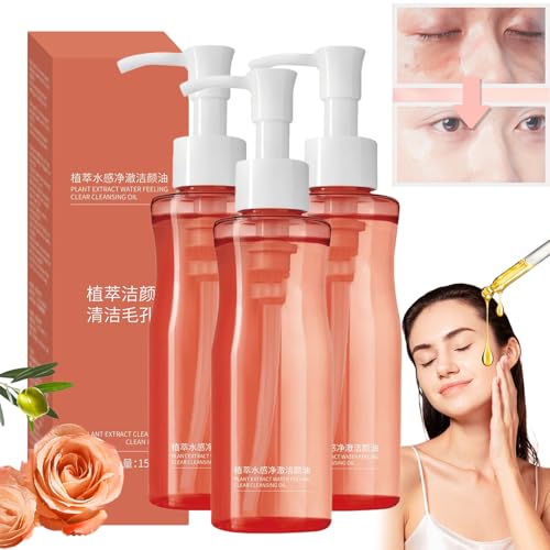 Deep Clean Balancee Make-up-Entferneröl, Reinigungsöl Für Das Gesicht, Porenkontroll-Ölreiniger Für Das Gesicht, Sanfter Ölreiniger Für Das Gesicht (3 Stück) von BIUBIULOVE