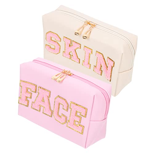 BIUDECO 2stücke Kreative Kosmetiktaschen Wasserdichtes Make-up Aufbewahrungstaschen Praktische Organizer Für Und Alltagsgebrauch Große von BIUDECO