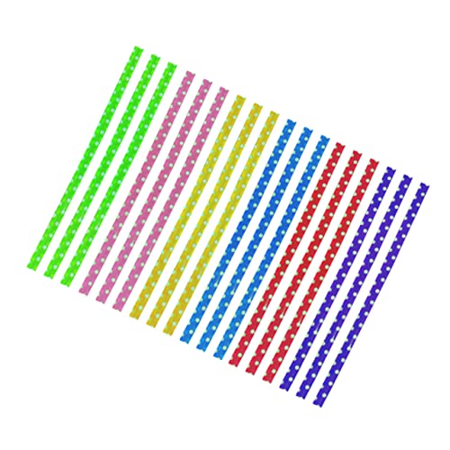 BIUDECO 300st Modische Krawatten Rinderohrmarken Orange Krawatten Für Brot Taschen Zum Verpacken Von Geschenkbändern Krawatten in -qualität Tasche Krawatten Pflanzenbinder von BIUDECO