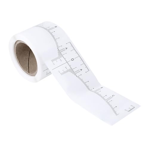 BIUDECO 1rolle Einweg Augenbrauen Maßband Aufkleber Mit Präzise Augenbrauenmessung Für Anfänger Und Profis Hilfsmittel Für Augenbrauenstyling Und Tattoos von BIUDECO