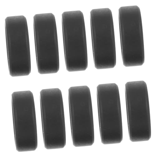 BIUDECO 10 Stück Teiliges Herren Silikonringe Breit Elastisch Sportlich Fitness Ringe Hautfreundlich Strapazierfähig Waschbar Flexibel Für Alltag Und Training von BIUDECO