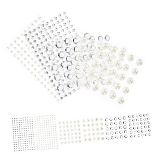 BIUDECO 12blätter Wasserstein Aufkleber Für Nagelkunst Sticker Mit Glitzer Selbstklebende Dekoration Für Bastelprojekte Glänzende Nail Art Charms Teiliges von BIUDECO