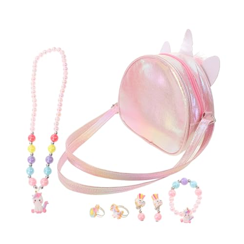 BIUDECO Kinderschmuckset Mit Halskette Für Mädchen Und Kleinkinder Schmuck Für Kleine Mädchen Halskettenset Und Schmuckgeschenk Für Junge Für Kinderpartys Und Dress-up-spiele von BIUDECO