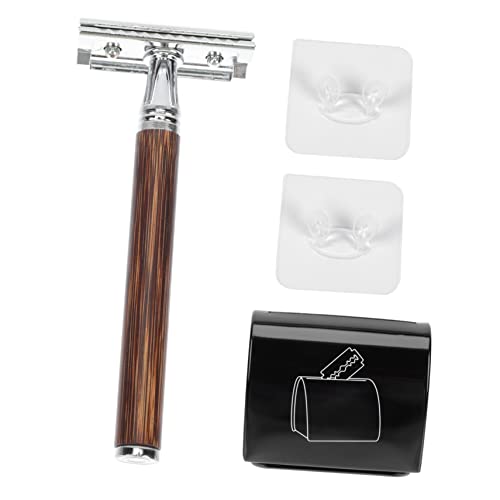 BIUDECO 1satz Manual Safety Doppelseitiger Bart-rasierer Für Herren Komfortabel Und Praktisch Für Tägliche Bartpflege Ohne Klingen Mit Stilvollem Und Aufbewahrungsbox von BIUDECO