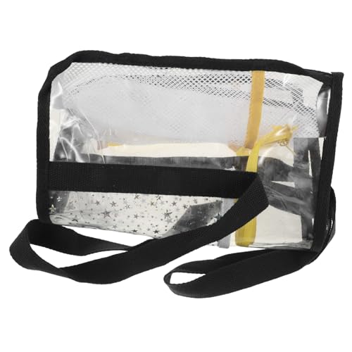 BIUDECO 1stücke wasserdichte Strandtasche Für Frauen Transparente PVC Reise Toilettentasche Mit Großem Stauraum Für Schwimmen Urlaub Und Outdoor-aktivitäten von BIUDECO