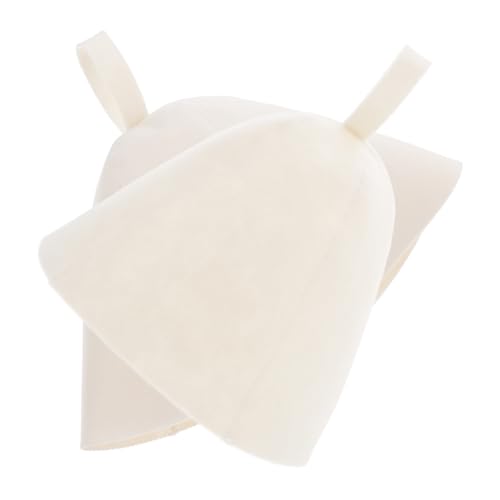 BIUDECO 2 Stück Filz Sauna Hut Verdickte Bequeme Duschhaube für Damen und Herren Leicht Atmungsaktiv Schutz vor Überhitzung für Sauna und Bad von BIUDECO