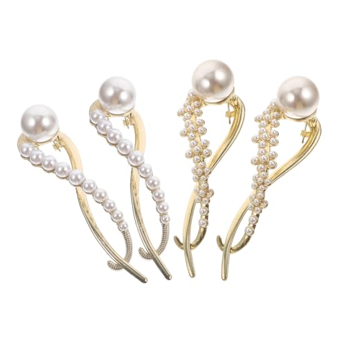 BIUDECO 2 Stück Perlen Haarspangen Für Frauen Dekorative Haarnadeln Vintage Haarschmuck Für Mitteldickes Und Langes Haar Für Hochzeiten Und Besondere Anlässe Zarte Frisuren Mit von BIUDECO
