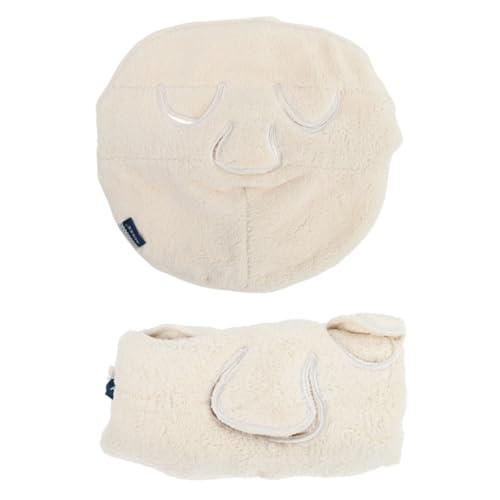 BIUDECO 2 Stück Teiliges Gesichtstuch für Kalte und Warme Kompressen Weiches Hautfreundliches Spa Handtuch für Gesichtsfeuchtigkeit Praktisch für Zuhause und Schule Wiederverwendbar von BIUDECO