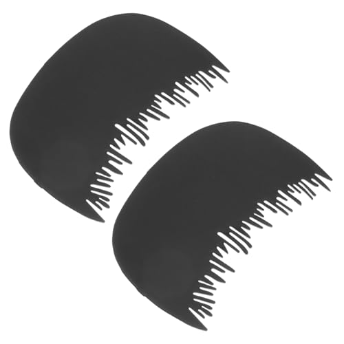 BIUDECO 2 Stück Teiliges Hairline Guard Comb aus Hochwertigem Kunststoff Professioneller Haaransatzkamm für Frauen zur Natürlichen Verdichtung und Optimierung vom Haaransatz Sanft zur von BIUDECO
