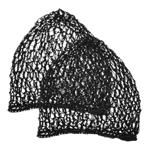 BIUDECO 2 Teiliges Häkel Haarnetz Für Damen Weicher Viskose Strick Haarwickel Zum Schlafen Atmungsaktives Netz Snood Sicherer Haarschutz Für Tägliche Partys Und Bühnenauftritte von BIUDECO