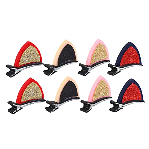 BIUDECO 20stücke Katzenohren Haarspangen Für Junge Mädchen Und Erwachsene Glitzernde Haarklammern Und Süßes Haarschmuck-accessoire Für Partys Cosplay Und Alltag von BIUDECO