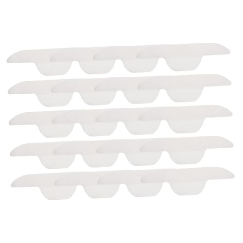 BIUDECO 20stücke Kragen-schweißabsorptions-pads Selbstklebend Für Herren Und Damen Unsichtbare Schutzpolster Für Hemdkragen Atmungsaktiv Für Hauttypen Geeignet Hält Kleidung Trocken von BIUDECO