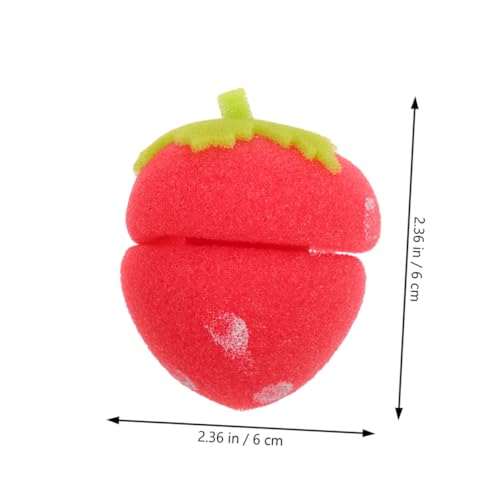 BIUDECO 24 Stück Teiliges Haarwickler aus Weichem Schwamm Erdbeer Design Schonend für Volumen und Locken Wiederverwendbar Bunte Haar Curlers für Mädchen und Frauen Einfaches DIY Styling BIUDECO 24 Stück Teiliges Haarwickler aus Weichem Schwamm Erdbeer Design Schonend für Volumen und Locken Wiederverwendbar Bunte Haar Curlers für Mädchen und Frauen Einfaches DIY Styling von BIUDECO