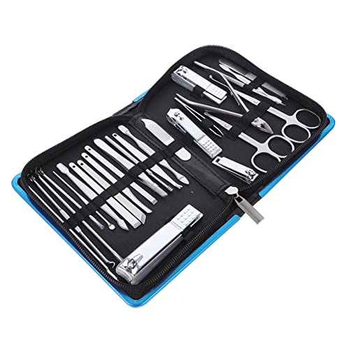 BIUDECO 26stücke Maniküre Pediküre Mit Teilen Werkzeugen Für Nagelpflege Inklusive Nagelclippers Und Dateien Für Männer Und Frauen von BIUDECO