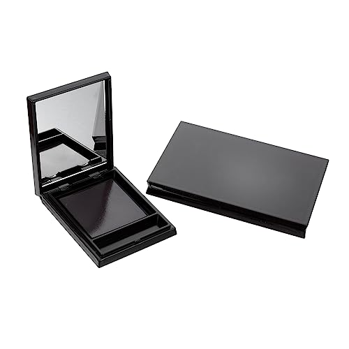BIUDECO 2Stücke Kosmetik Aufbewahrungsbox Leere Lidschatten Palette mit Magnet für Lippenstift und Puder für Unterwegs Robuste und Langlebige Konstruktion Vielseitig Einsetzbar von BIUDECO
