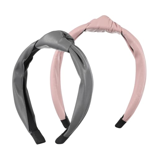 BIUDECO Stirnbänder Für Damen 2 Stück Knoten-haarbänder Mädchen-stirnbänder Haar-accessoires Für Frauen Und Mädchen von BIUDECO