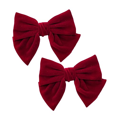 BIUDECO 2er-set Haarnadel mit Schleife Haarspangen Kopfschmuck für Mädchen Elegantes Haar-accessoire für Den Alltag von BIUDECO