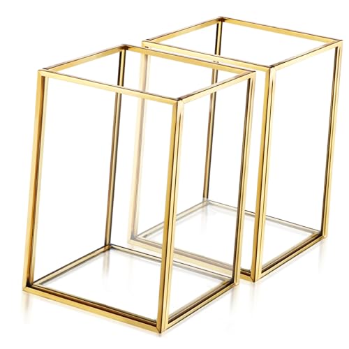BIUDECO Kosmetik-organizer Pinselbecher 2 Stück Make-up-pinselhalter für Vanity-stiftebehälter von BIUDECO