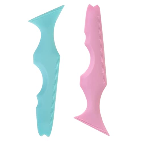 BIUDECO Tragbare Eyeliner-schablonen Silikon-make-up-anleitung 2 Stück Eyeliner-schattenvorlagen Für Frauen Und Anfänger von BIUDECO