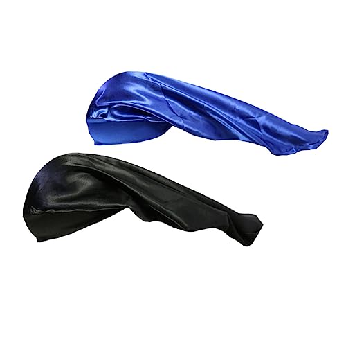 BIUDECO 2stücke Haarpflegemütze Zopfmütze Nachtschlafmütze Für Frauen Dreadlocks-haarmütze Schlaf-haarpflegemütze Elastische Schützende Geschenk Frisur Haaraccessoire Einwickeln Schlafstör von BIUDECO