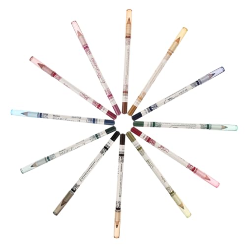 BIUDECO 3stücke Farben Wasserfester Augenbrauen Und Lippen Eyeliner Stift Set Make-up Für Augen Lippen Und Augenbrauen Langanhaltend Und Einfach Aufzutragen von BIUDECO