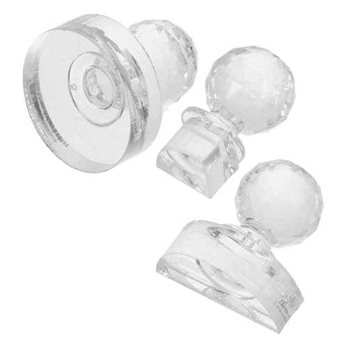 BIUDECO 3 Stück Teiliges Lidschatten Presswerkzeug Präziser Vielseitiger Blush und Highlighter Reparaturstempel Kompakte Pressform für Runde Lidschattenpaletten Einfaches Nachfüllen von BIUDECO