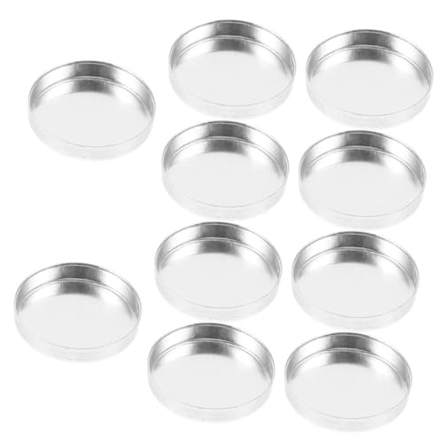 BIUDECO 30stücke Runde Lidschattenpfannen Leere Kosmetikpfannen Nachfüllbare Lidschattenbehälter Metallpfannen Für Make-up-tabletts Rougepfannen Für Lidschatten-etuis von BIUDECO