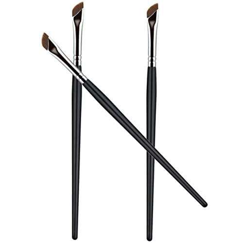 BIUDECO 3stücke Teiliges Für Augenbrauen Eyeliner Und Lidschatten Präzisionspinsel Aus Sanften Kunstfasern Für Müheloses Schminken Für Zuhause Und Unterwegs von BIUDECO