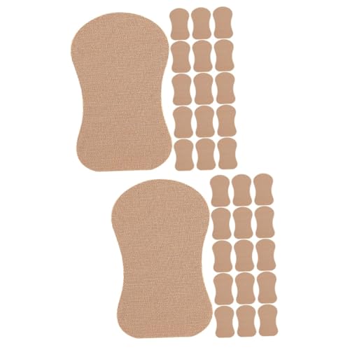 BIUDECO 40 Stk ，，，， Achsel-Schweiß-Pad Grubenfleckenpads Schweißpads Achsel Aufkleber nippelabdeckung nippelcover Schweißpad unter den Achseln Fußschweißpolster Baumwolle von BIUDECO