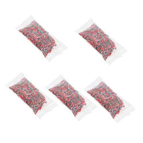 BIUDECO 5taschen Frucht Nagelkunst Aufkleber Selbstklebende Maniküre Patches Für Diy Fingernägel Handyhüllen Und Kunstprojekte Wassermelonen Erdbeeren Design von BIUDECO